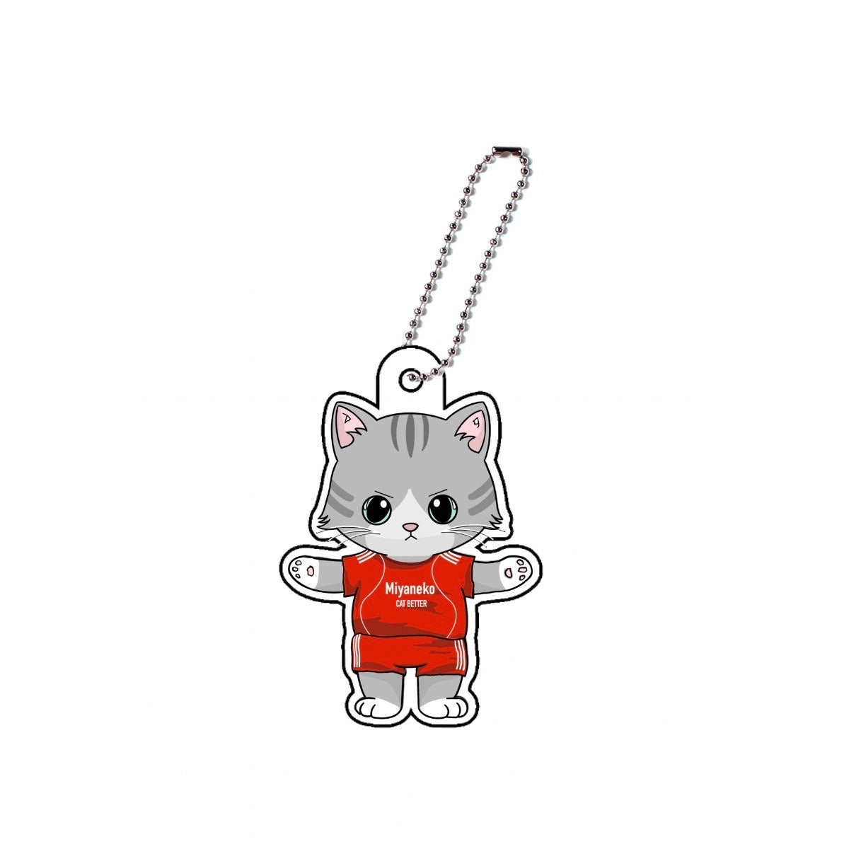 キーパーねこアクキー