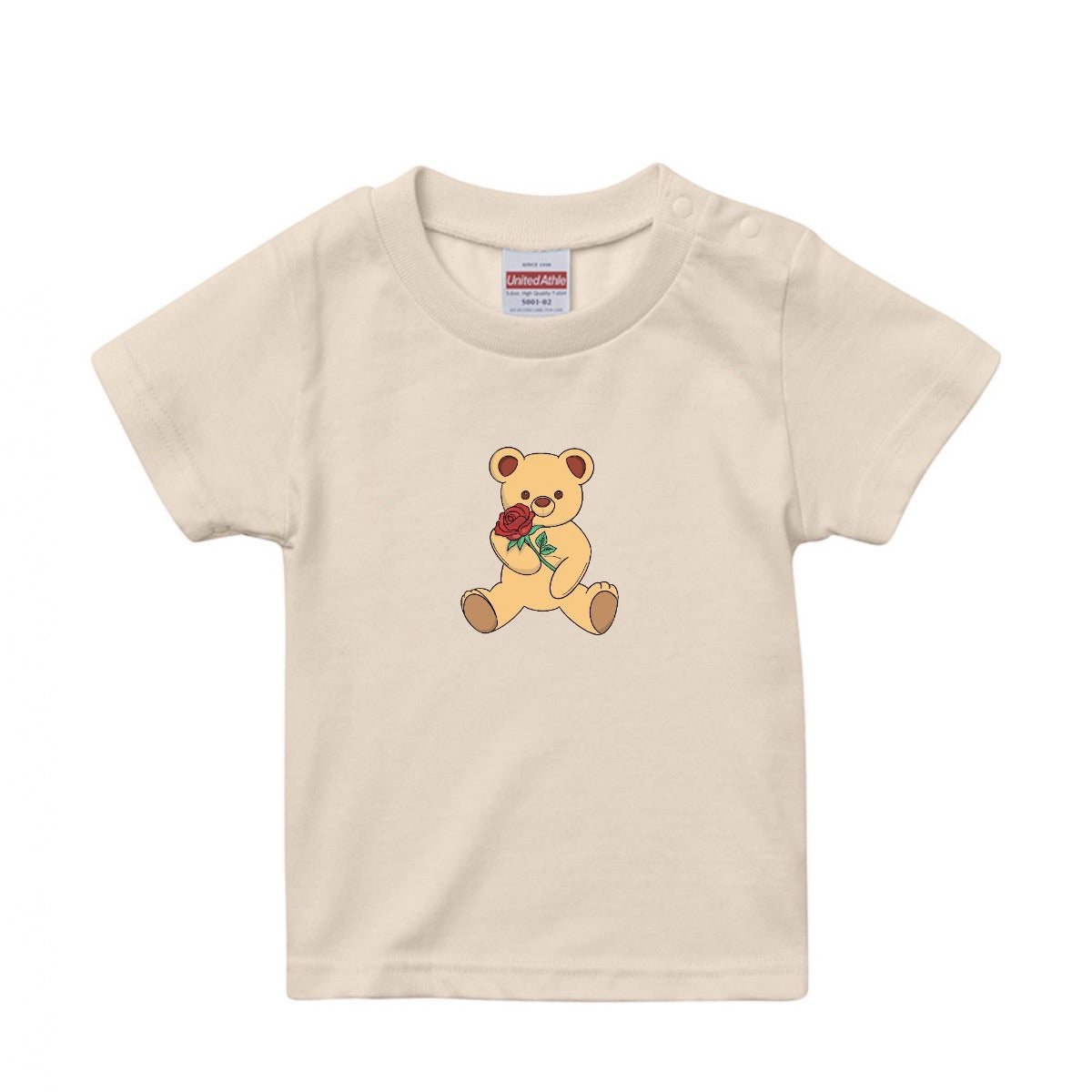 Kuma Rose キッズTシャツ