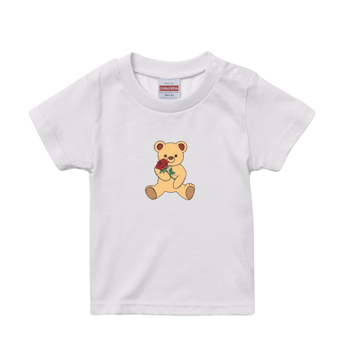 Kuma Rose キッズTシャツ