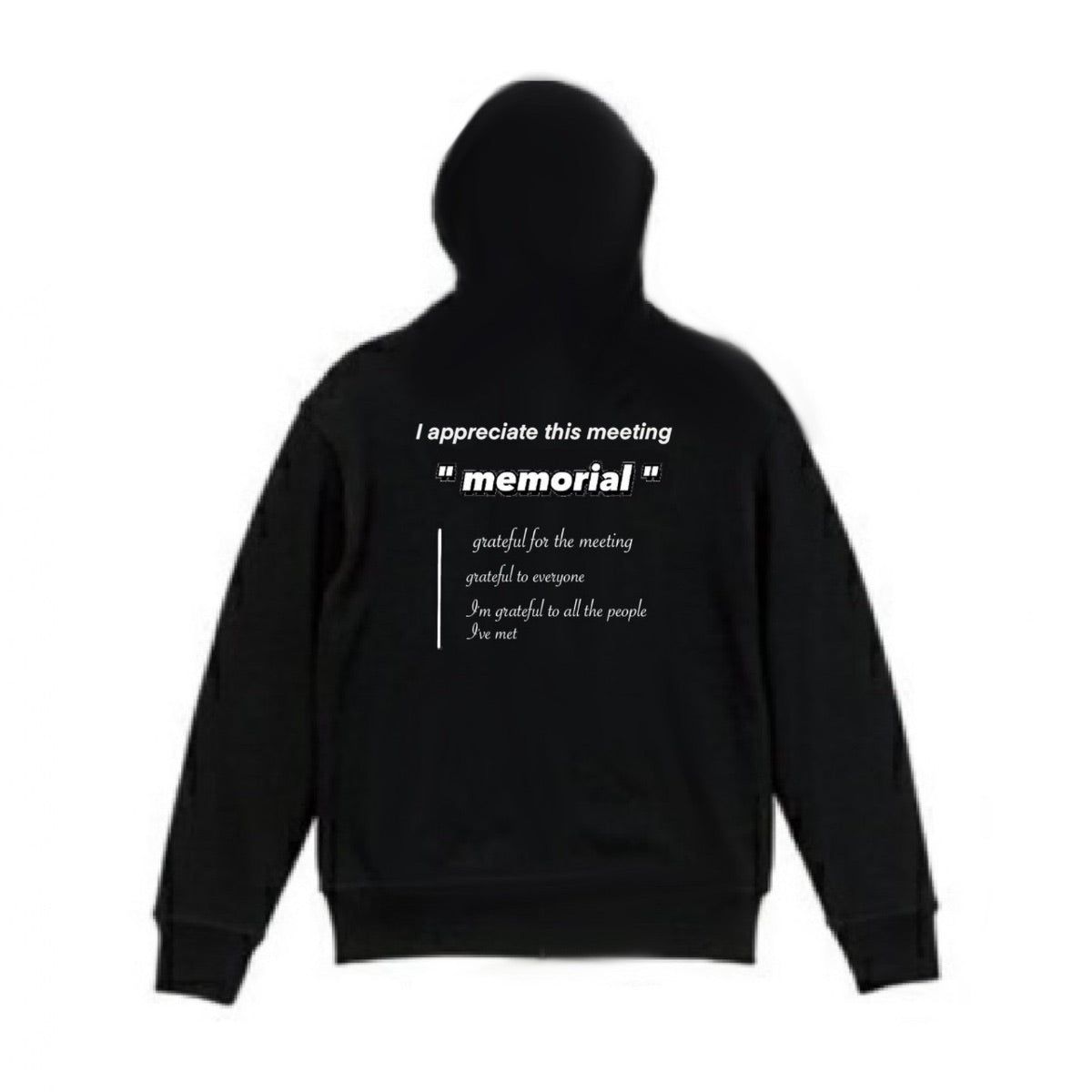 memorial フルジップパーカー