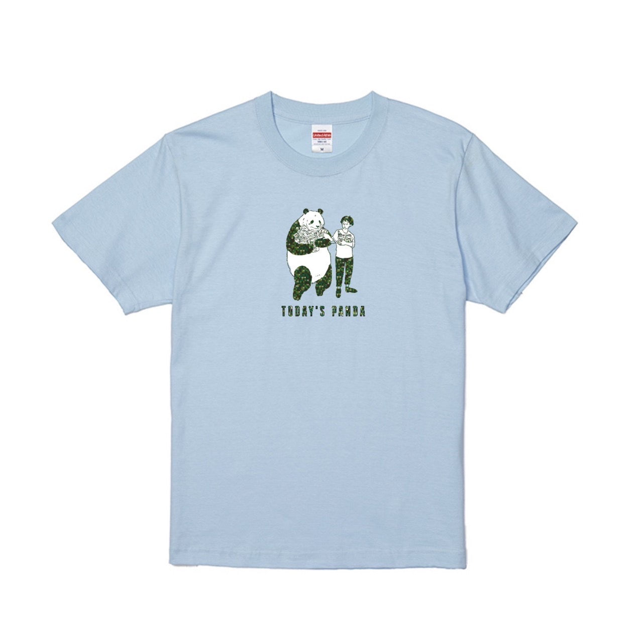 レジ袋をもらい忘れたパンダ Tシャツ