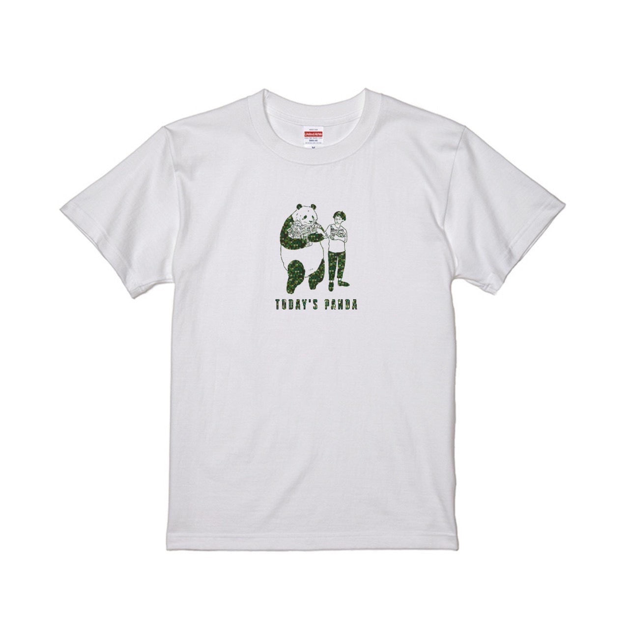 レジ袋をもらい忘れたパンダ Tシャツ