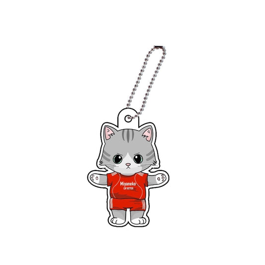キーパーねこアクキー
