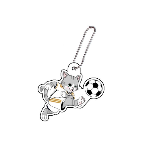 サッカーねこアクキー