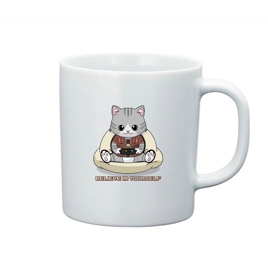 ゲームねこマグカップ