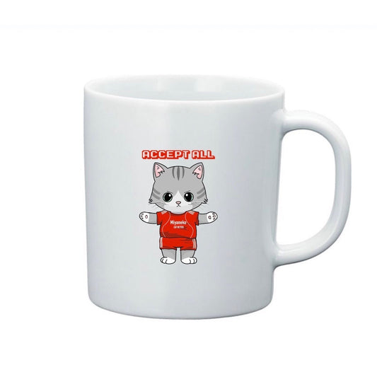 キーパーねこマグカップ