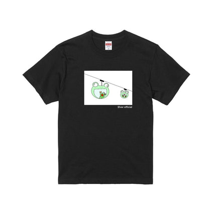 -2023- Elver ケロケロロープウェイTシャツ