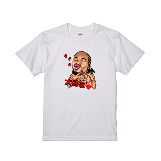 細バレスタンプTシャツA