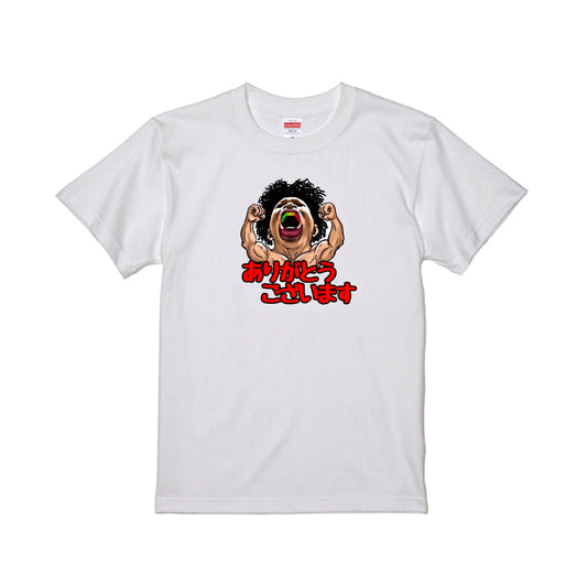 細バレスタンプTシャツC