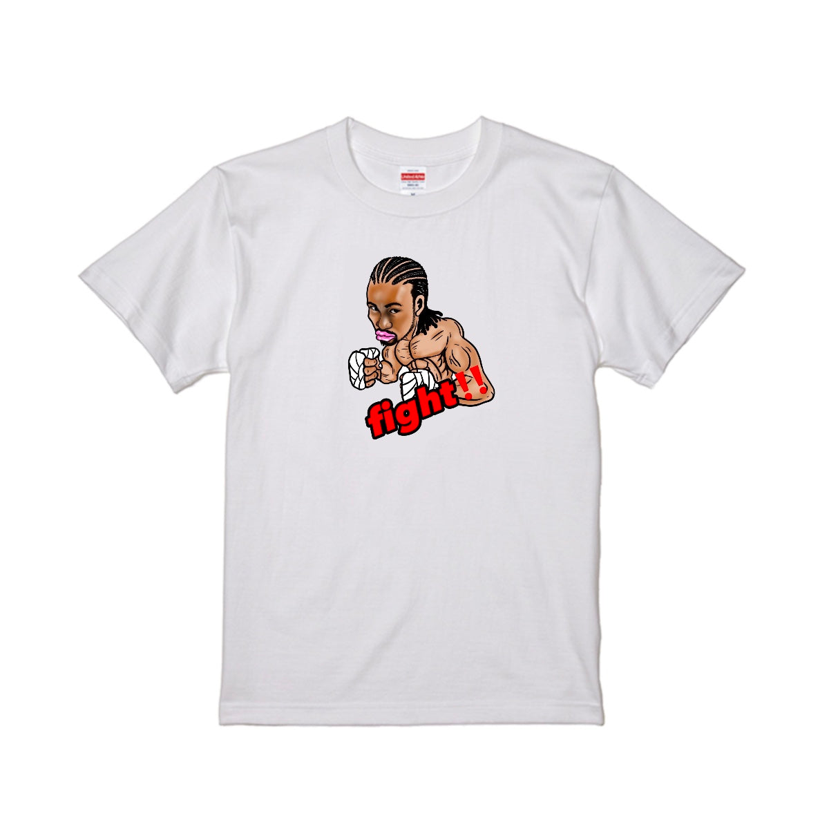 細バレスタンプTシャツE