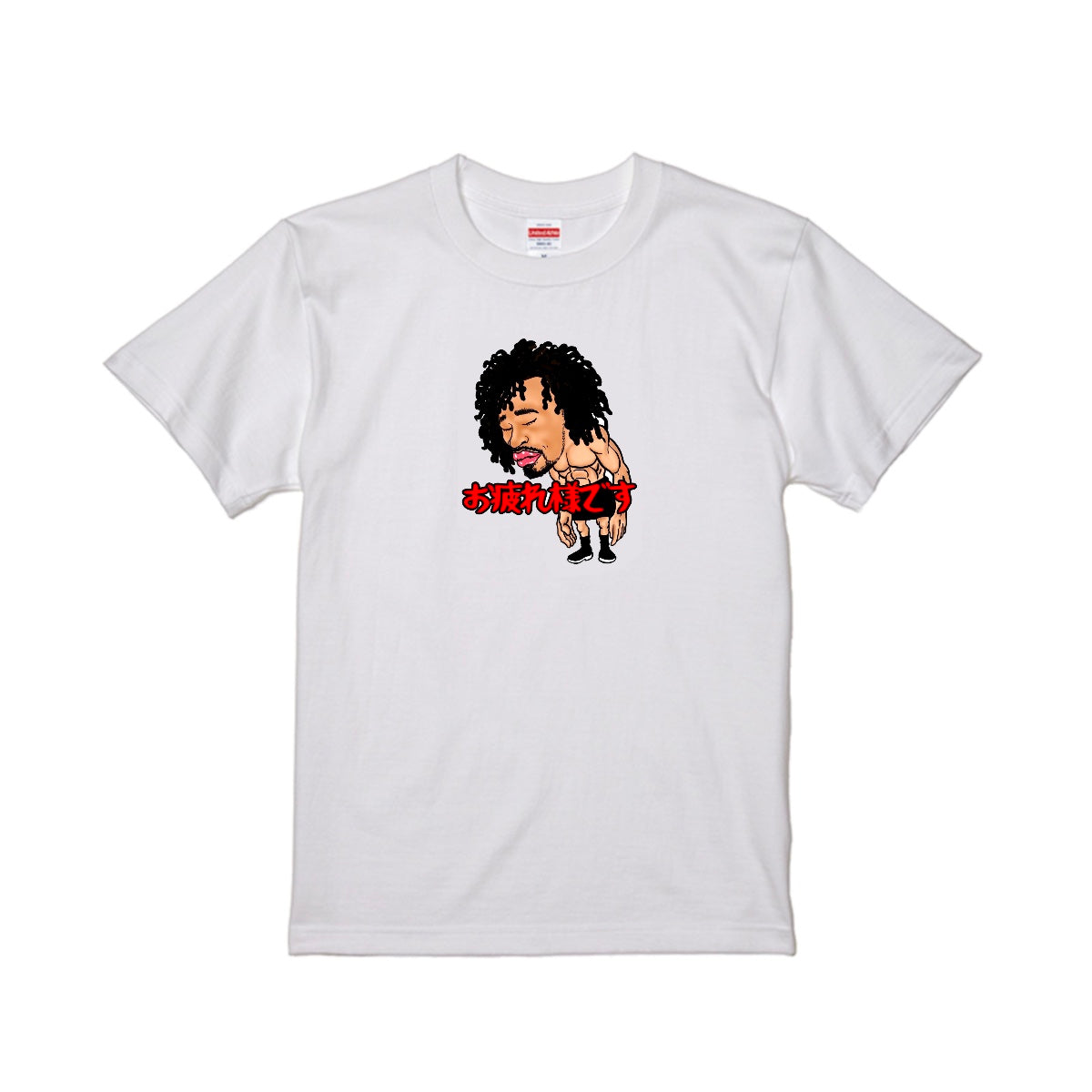 細バレスタンプTシャツH