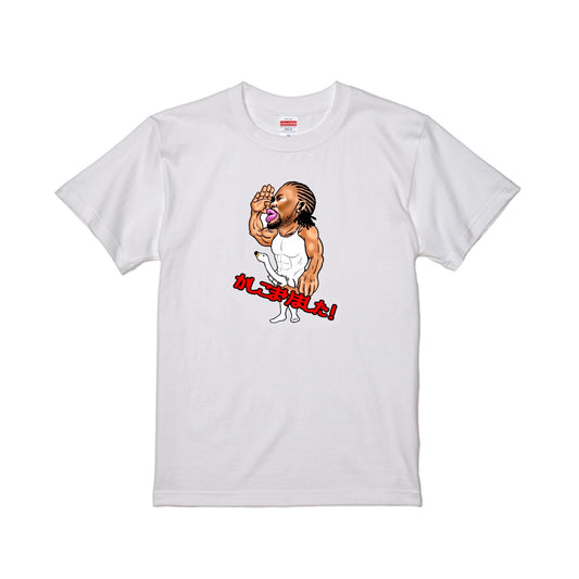 細バレスタンプTシャツJ