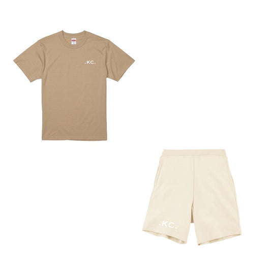 .KC. Tシャツ&ハーフパンツ