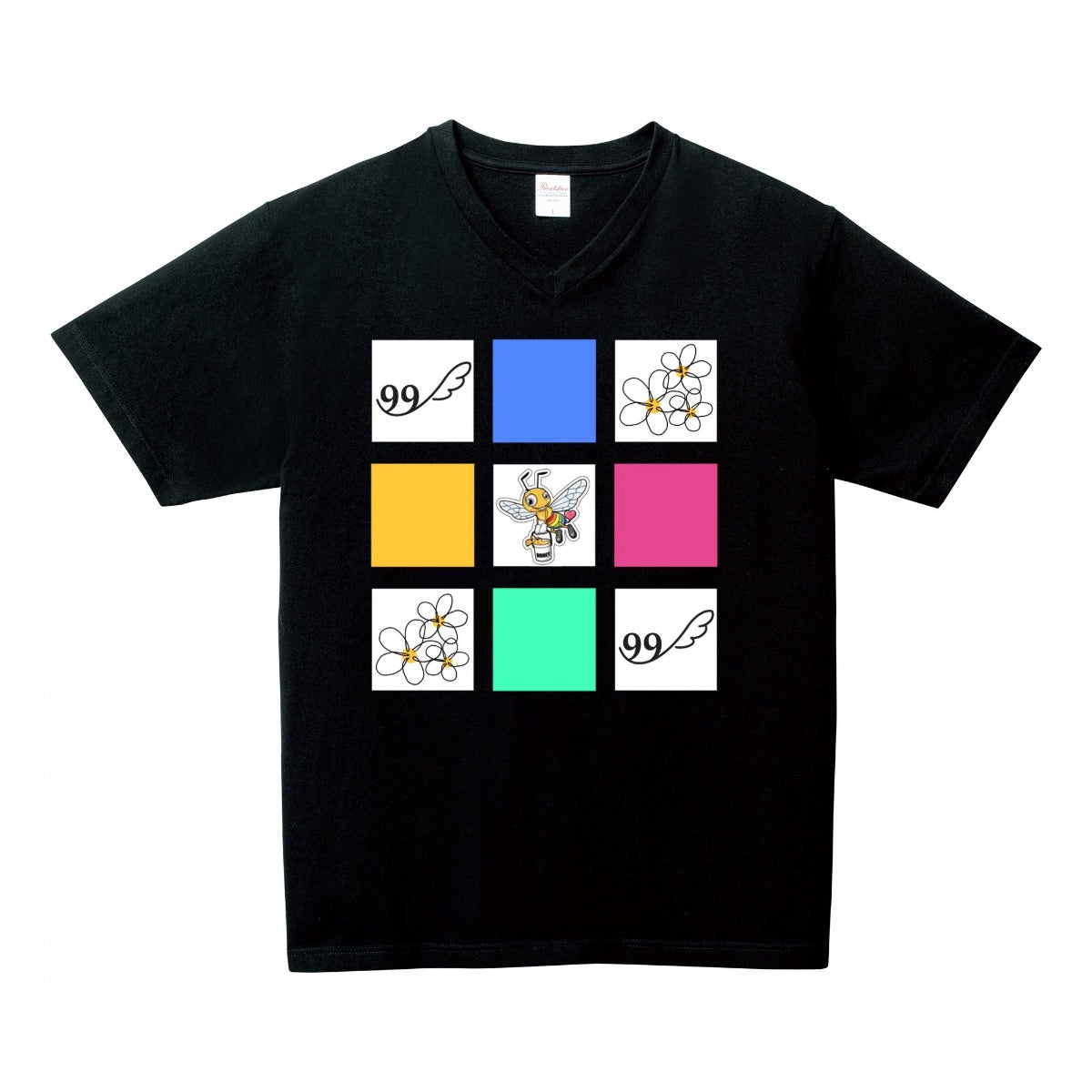 ぷぅさんVネックTシャツ