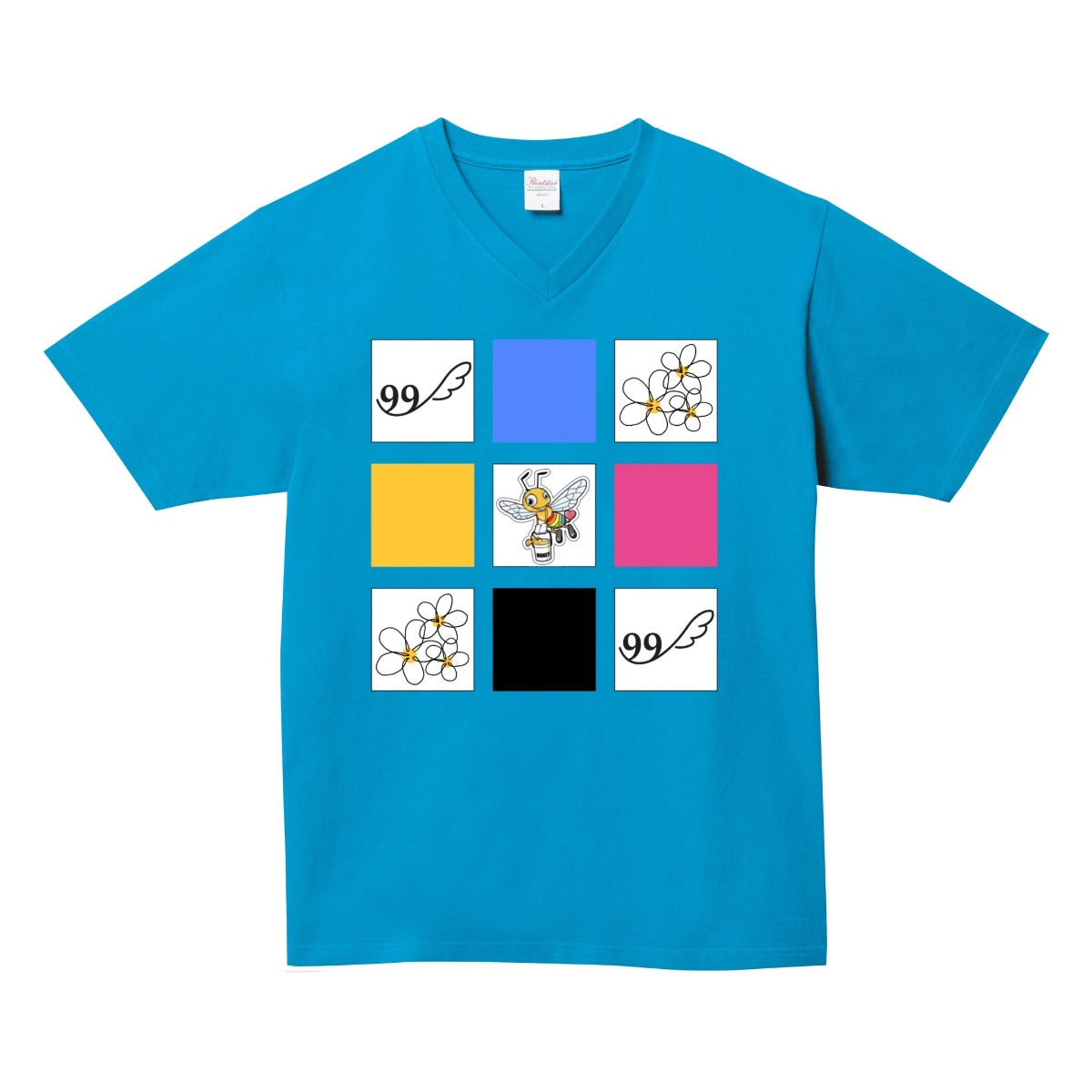 ぷぅさんVネックTシャツ
