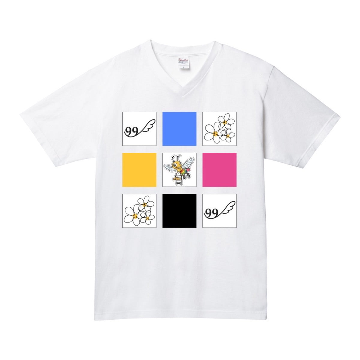 ぷぅさんVネックTシャツ
