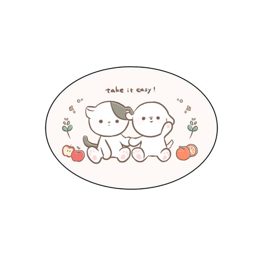 take it easy ステッカー