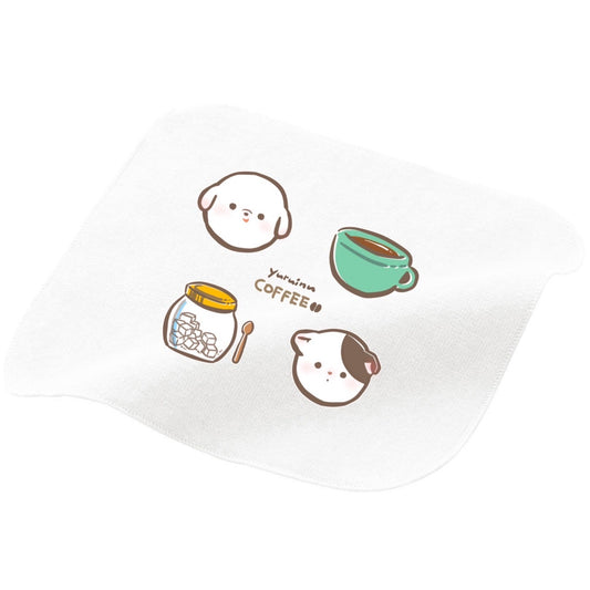 yuruinu COFFEE ハンカチ