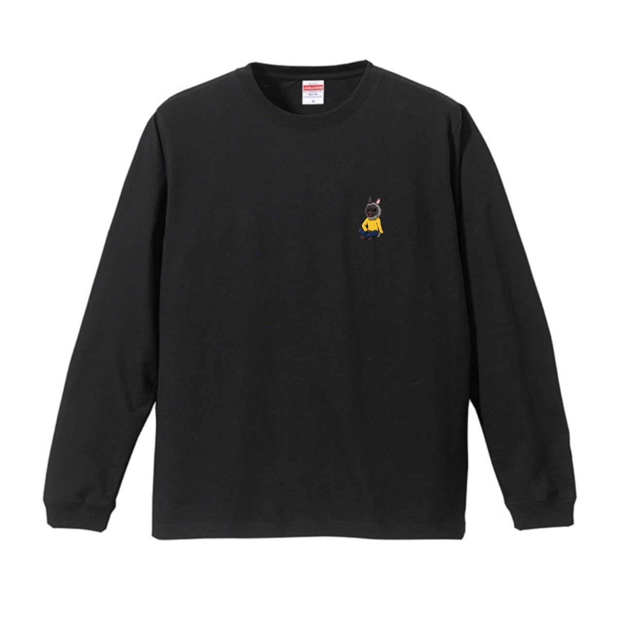 lipelala ブラックラビットロンT