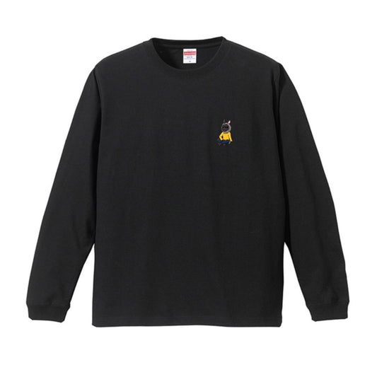 lipelala ブラックラビットロンT